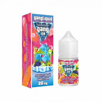 Ар Gang ICE SALT "Фруктовый Бабл Гам" 30-20